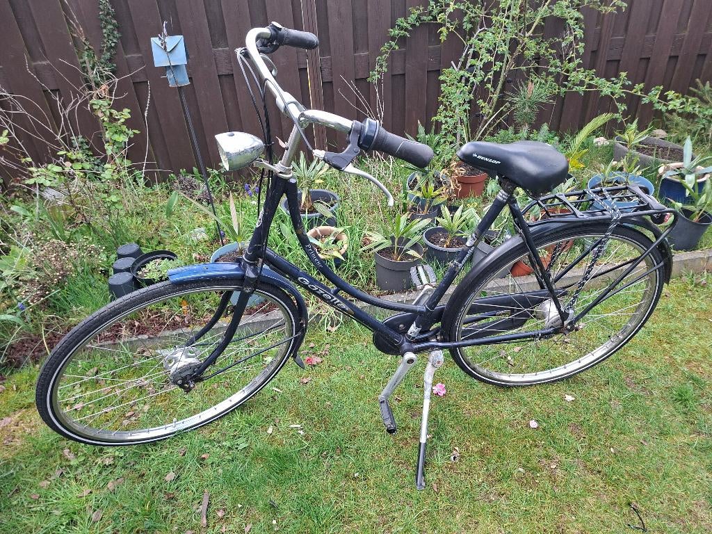 Gazelle damesfiets.ideaal.voor het station, Gebruikt, Versnellingen, 50 tot 53 cm, Trommelrem