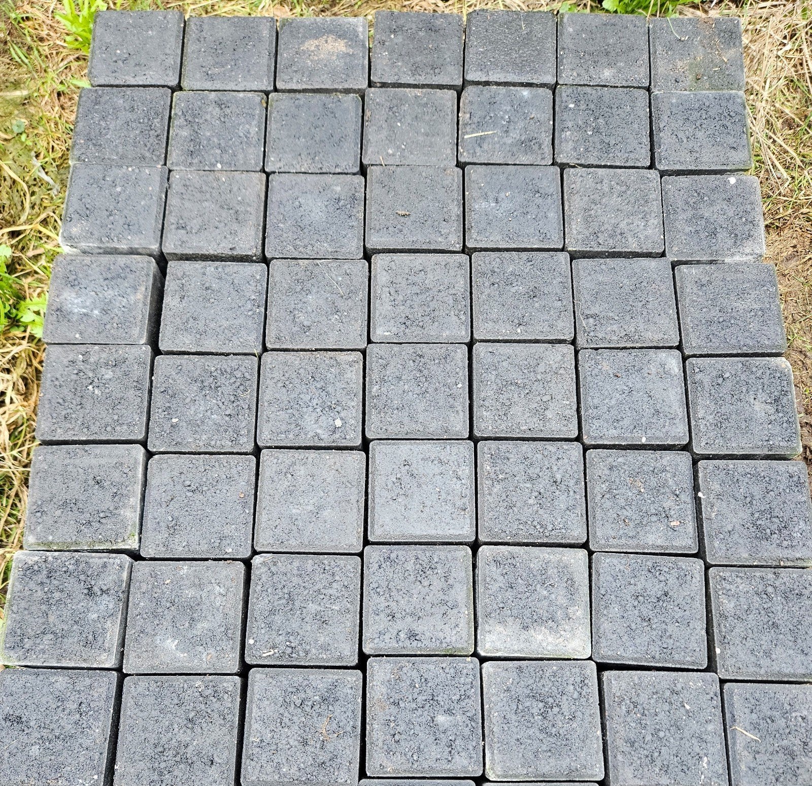 Halve antraciet klinkers, Ophalen, Nieuw, Beton, Klinkers