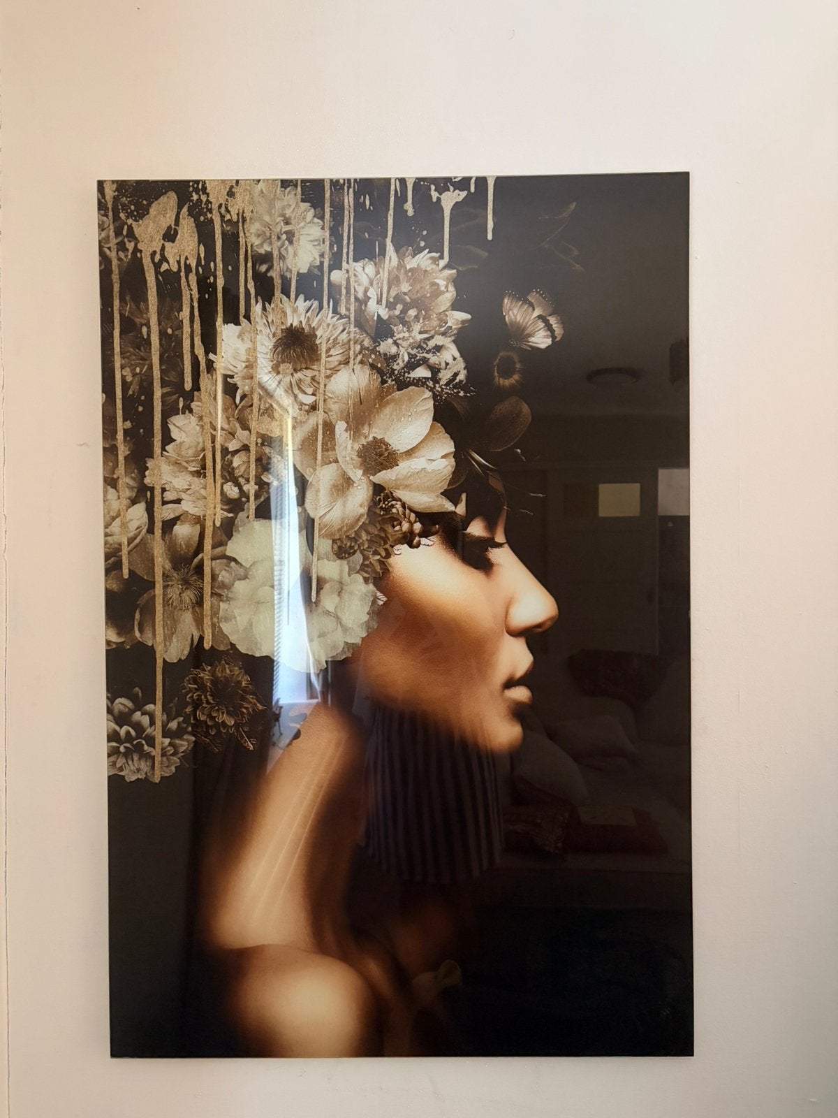 Uniek plexiglas schilderij, Ophalen