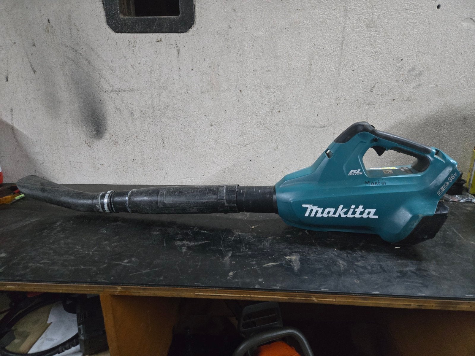 Makita DUB362 accu bladblazer | 2x 18V | Goede st. Bj. 2019, Makita DUB362Z accu bladblazer, Gebruikt, Info@makita.nl, Ophalen of Verzenden
