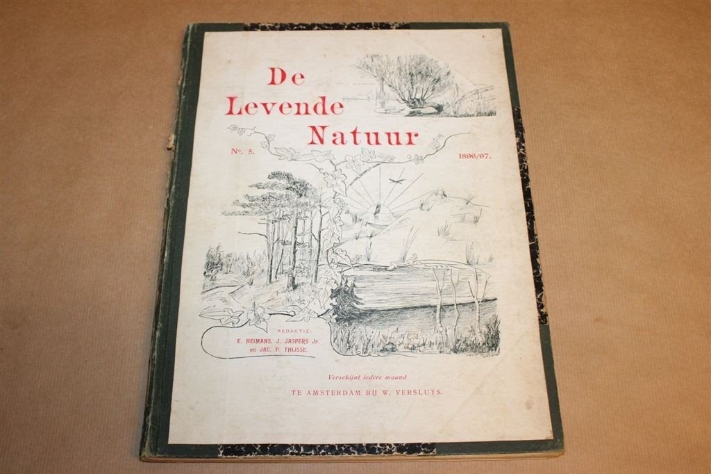 De Levende Natuur - 1e jaargang 1897 - Zeldzaam !!, Ophalen of Verzenden, 1980 tot heden, Knipsel(s)