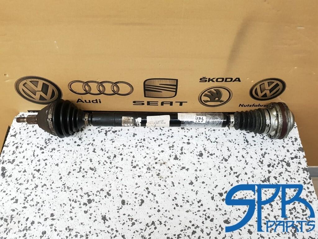 POLO 6R GTI Aandrijfas LINKS 6R0407761M 6R0 407 761M 64MT, Audi, Gebruikt, Audi, Ophalen of Verzenden