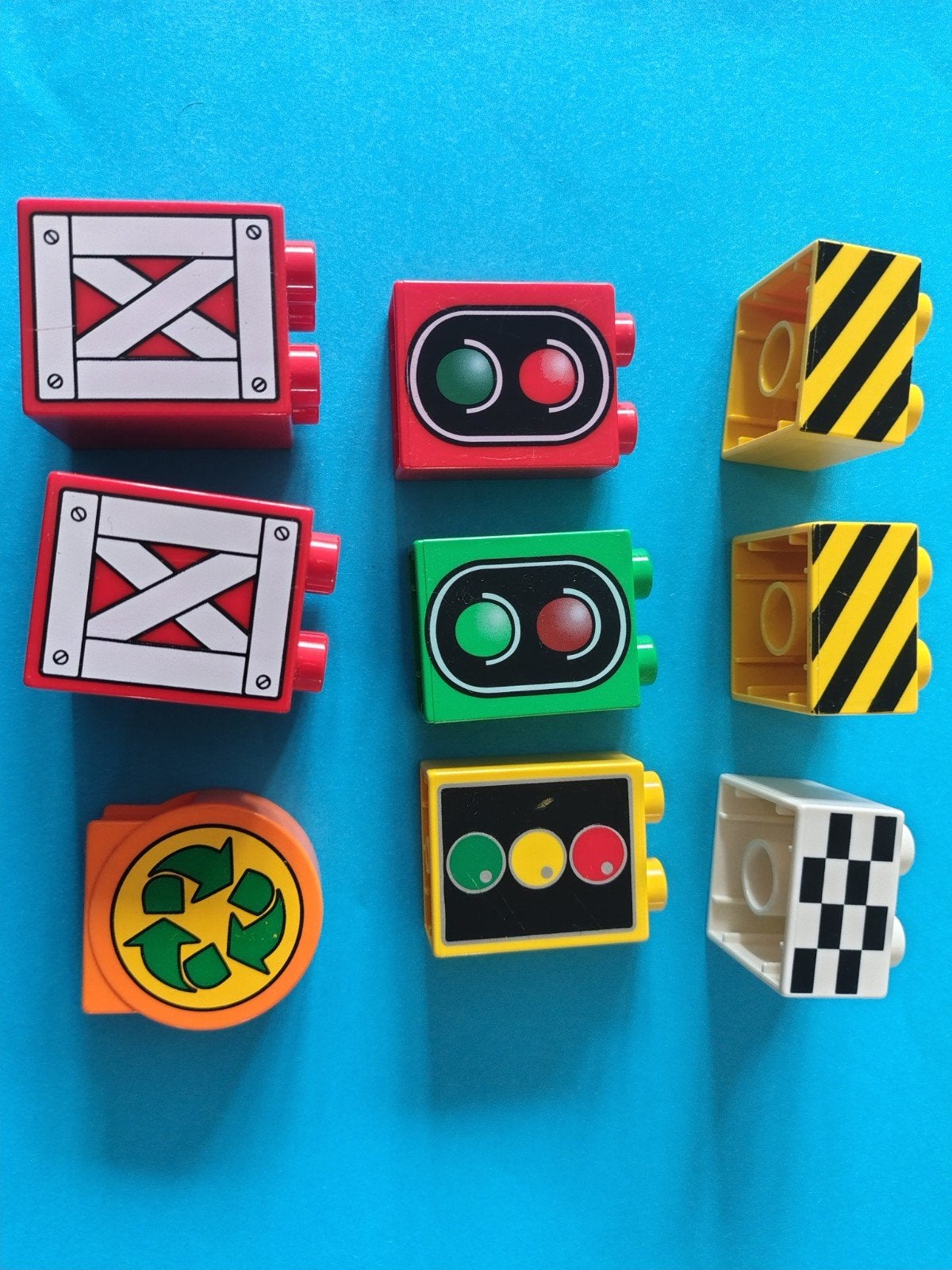 Lego Duplo  onderdelen - verkeerslichten en meer, Ophalen of Verzenden, Gebruikt, Overige merken