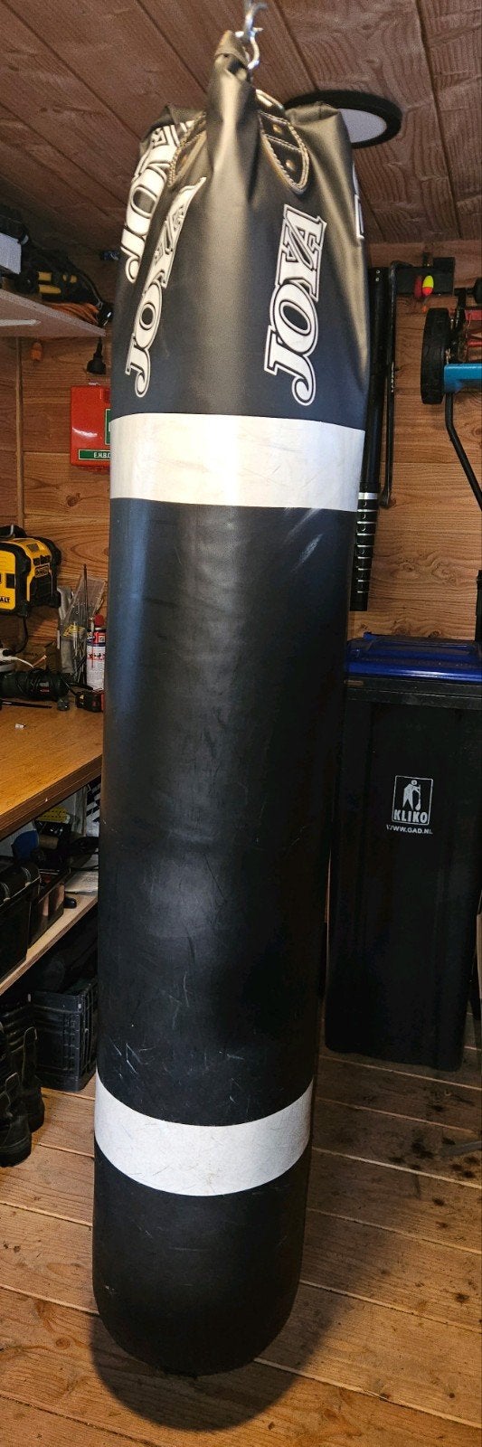 Joya bokszak 180cm  met plafondbevestiging, Ophalen, Gebruikt, Bokszak