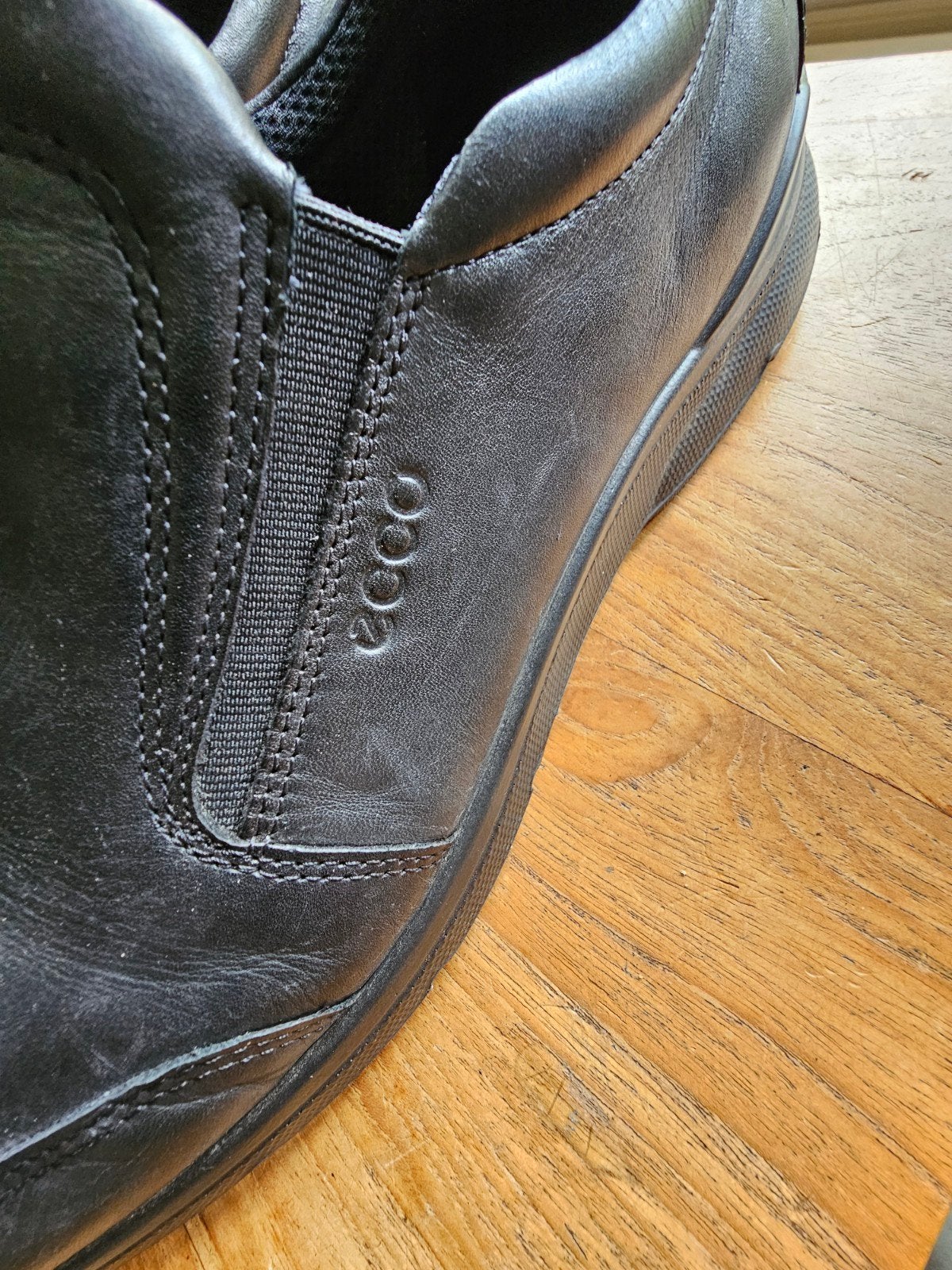 Ecco Irving Heren Schoenen - Zwarte Instappers maat 46, Loafers, Ecco, Zwart, Ophalen of Verzenden