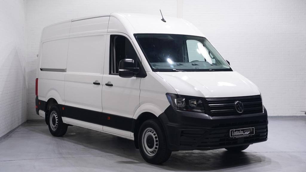 Volkswagen Crafter 2.0 TDI 102 pk L3H3 Navi, Trekhaak 2.500, Auto's, Bestelauto's, Voorwielaandrijving, Gebruikt, Euro 6, 4 cilinders