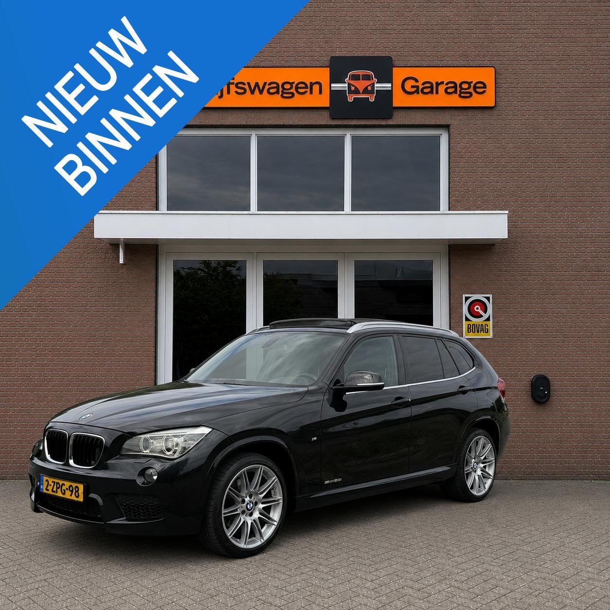 BMW X1 sDrive20i High Executive | Navigatie | Cruise Control, Auto's, Euro 6, 4 cilinders, Zwart, 184 pk