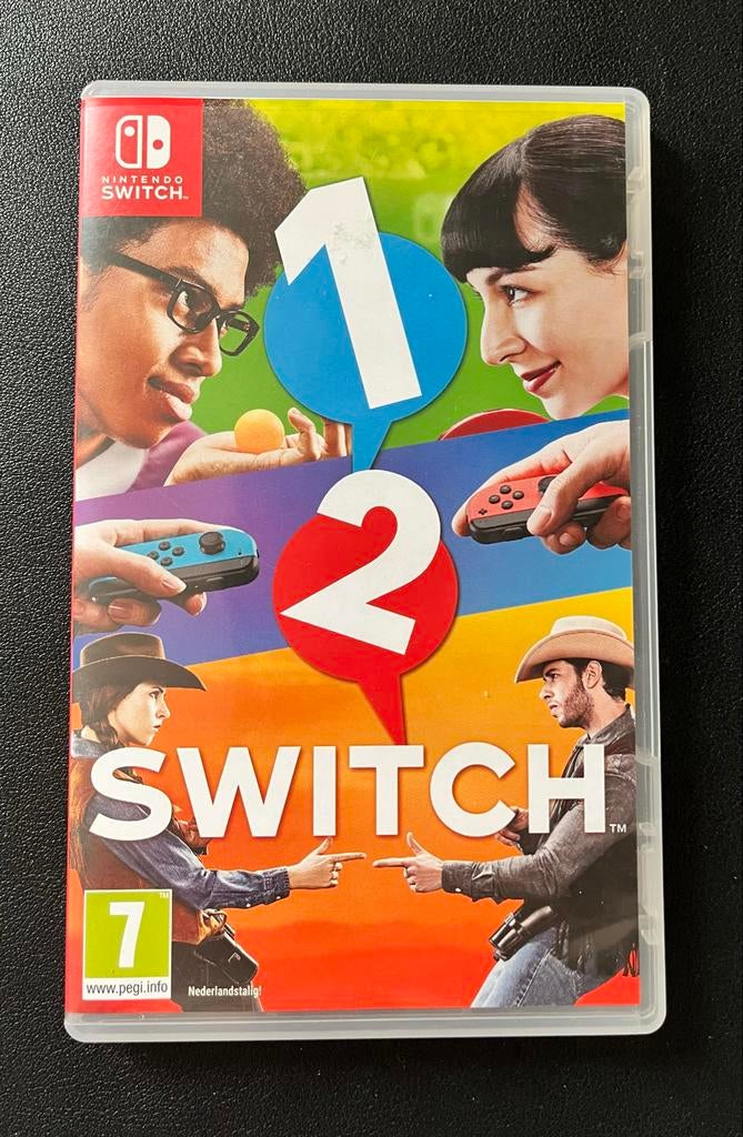 1-2-Switch Nintendo Switch - Partygame voor 2 spelers, Overige genres, 2 spelers, Eén computer, Ophalen of Verzenden