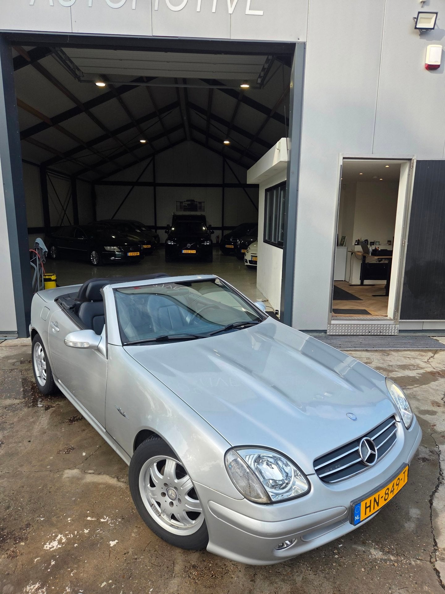 Mercedes-Benz SLK-klasse 200 K. Cabrio | AUT | Stoelverw. |, Auto's, Automaat, 1998 cc, Achterwielaandrijving, Gebruikt