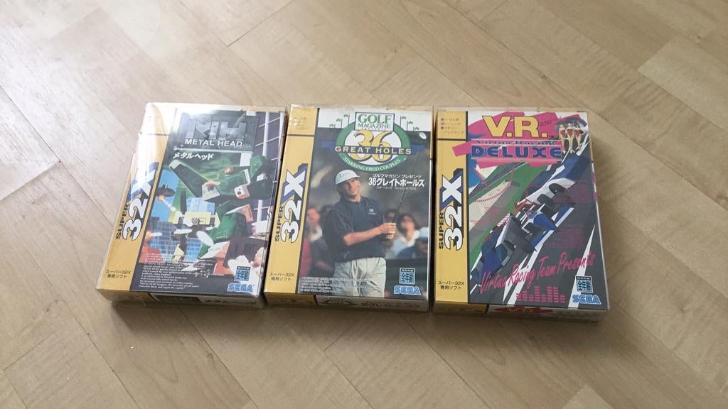 Sega 32x games japan, Spelcomputers en Games, Ophalen, 1 speler, Zo goed als nieuw, Vanaf 3 jaar