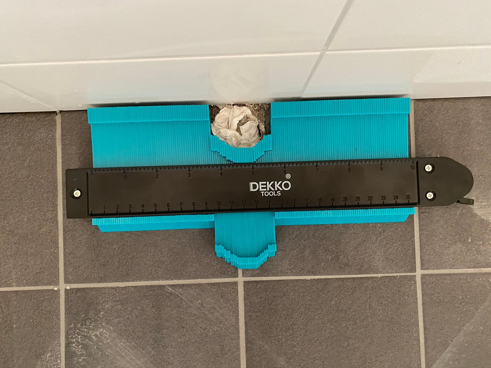 Aftekenhulp profielmeter 25 CM met slot NIEUW, Ophalen of Verzenden, Nieuw