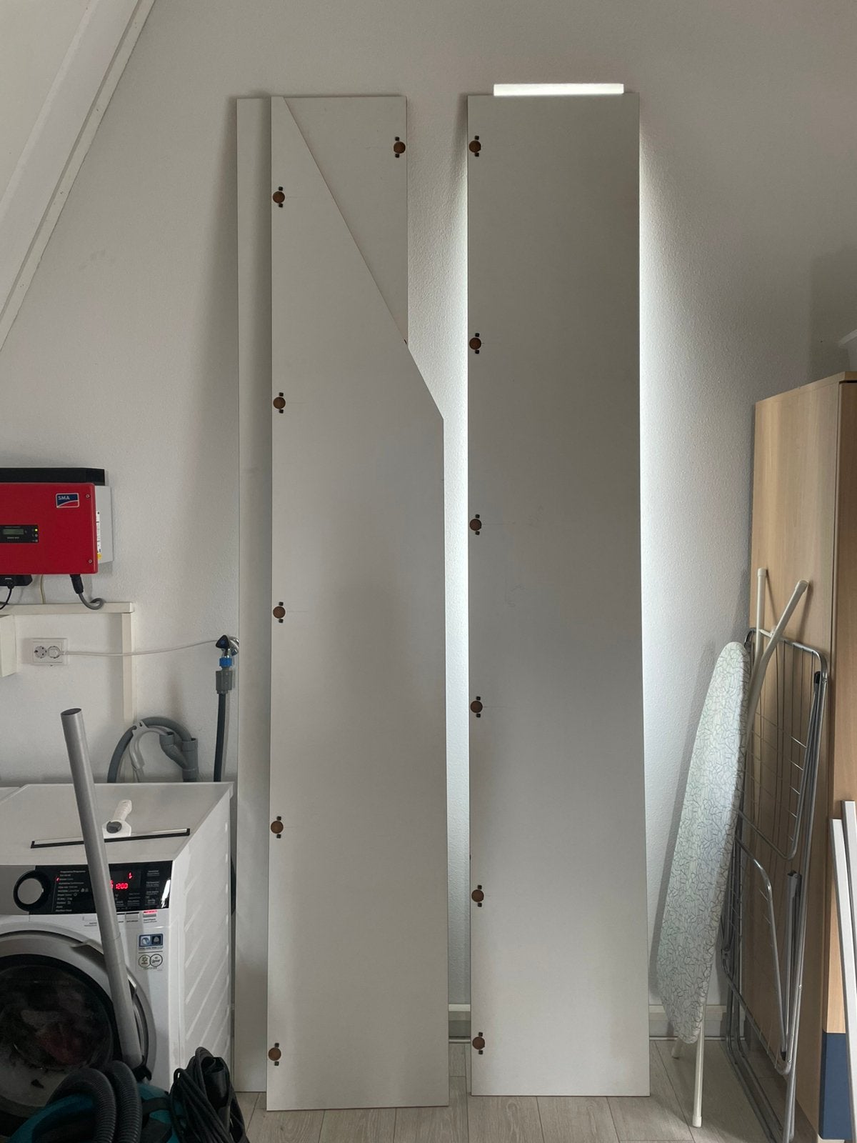 3 hoge meubelpanelen + 5 planken, Ophalen, Zo goed als nieuw, Overige materialen, Minder dan 20 mm