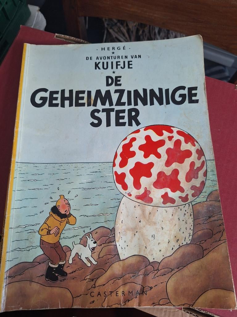 Kuifje: De Geheimzinnige Ster (Casterman), Eén stripboek, Ophalen of Verzenden, Gelezen, Hergé