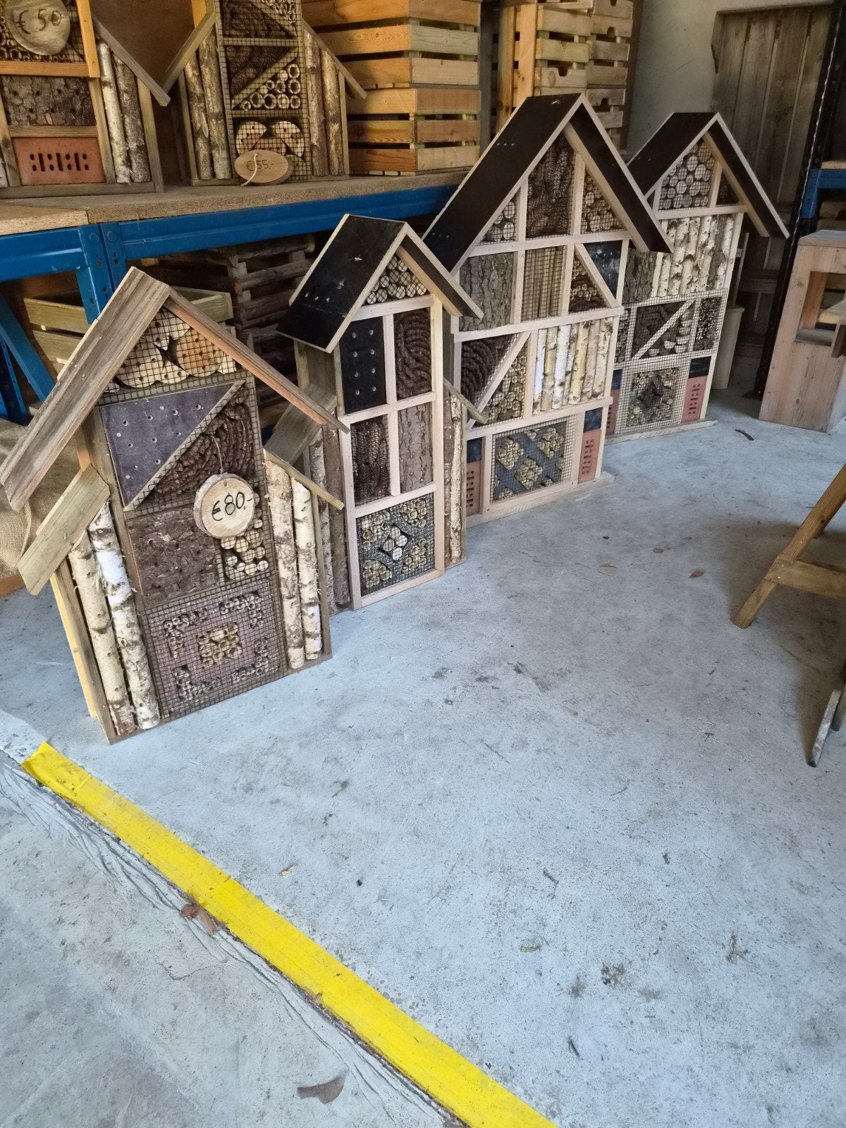 Insectenhotels in diverse afmetingen - Handgemaakt, Ophalen, Nieuw