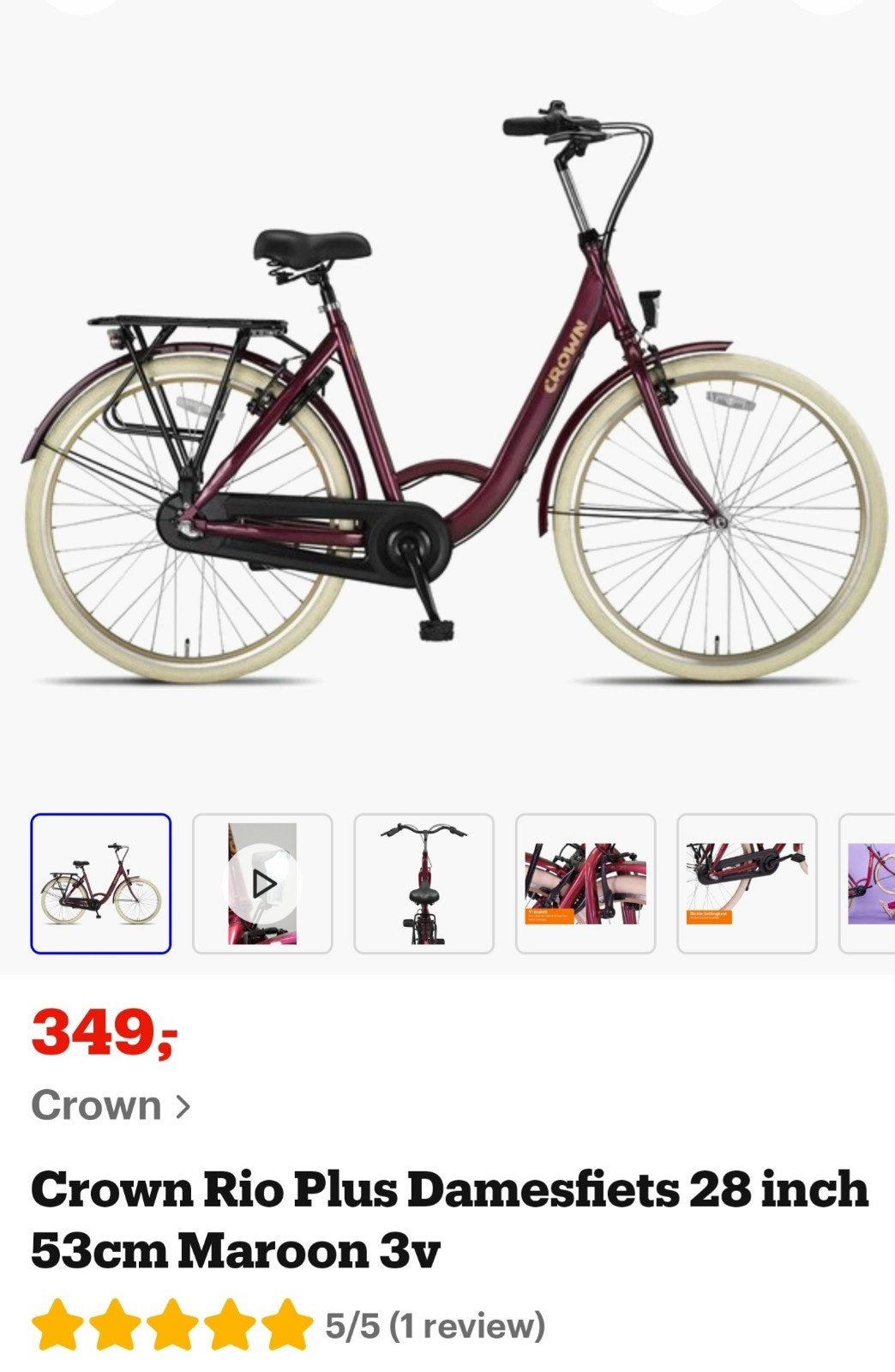 te koop damesfiets, 53 tot 56 cm, Ophalen, Gebruikt, Versnellingen