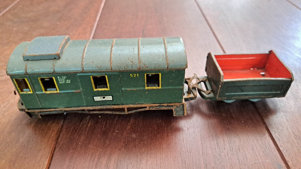 Märklin 17320 Bagagewagon  Vintage, Wisselstroom, Gebruikt, Locomotief, Ophalen of Verzenden
