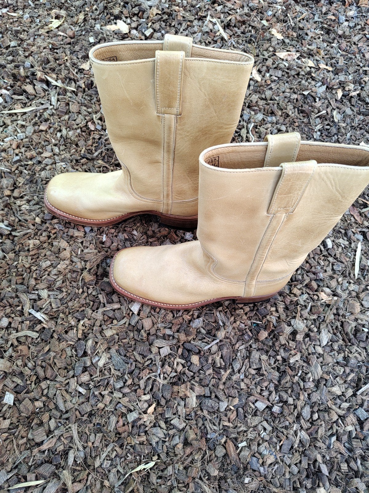 Dr. Adam's Sendra boots, maat 41, zo goed als nieuw, Ophalen, Beige, Dr. Adam's (Sendra), Lage of Enkellaarzen