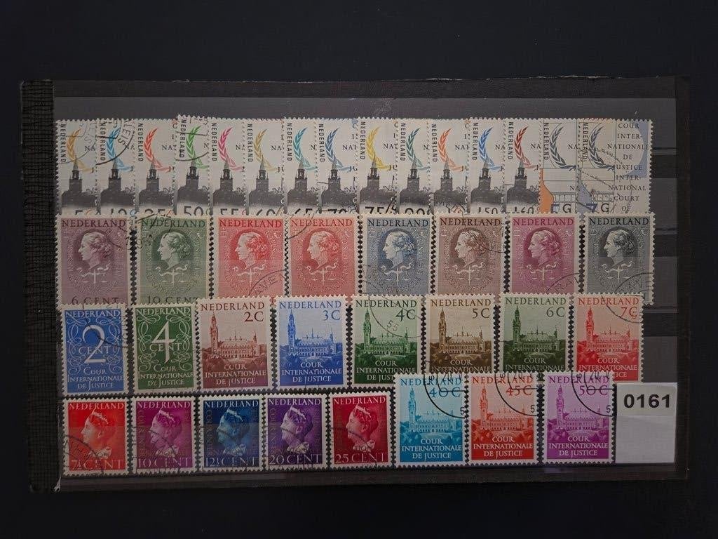 Postzegels Nederland  ( 161 ), Postzegels en Munten, Postzegels | Nederland, Ophalen of Verzenden, Na 1940, Gestempeld