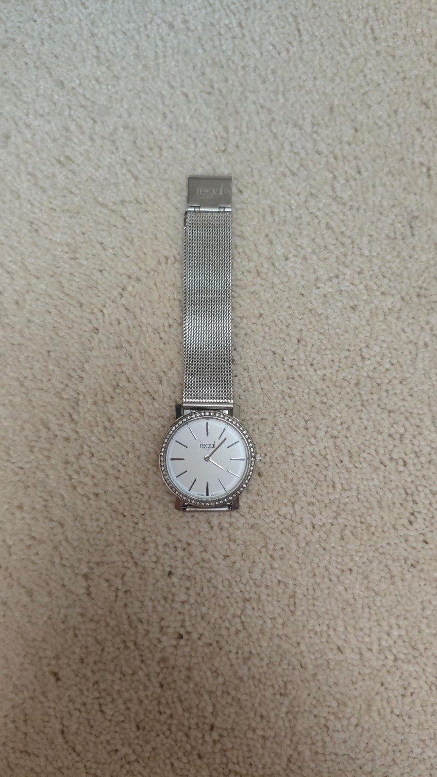 Regal horloge zo goed als nieuw, Overige merken, Staal, Staal, Polshorloge