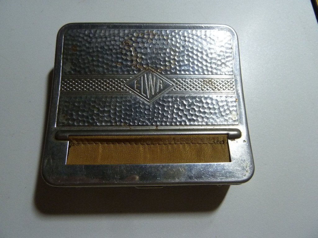 Elwa sigaretten shag doos met roller, Ophalen of Verzenden, Nieuw, Tabaksdoos of Verpakking