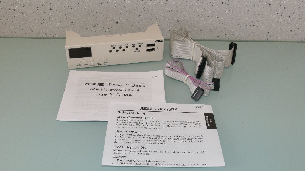 ASUS | iPanel Basic | 5,25″ frontpanel | NIEUW ONVERKLEURD, Ophalen of Verzenden
