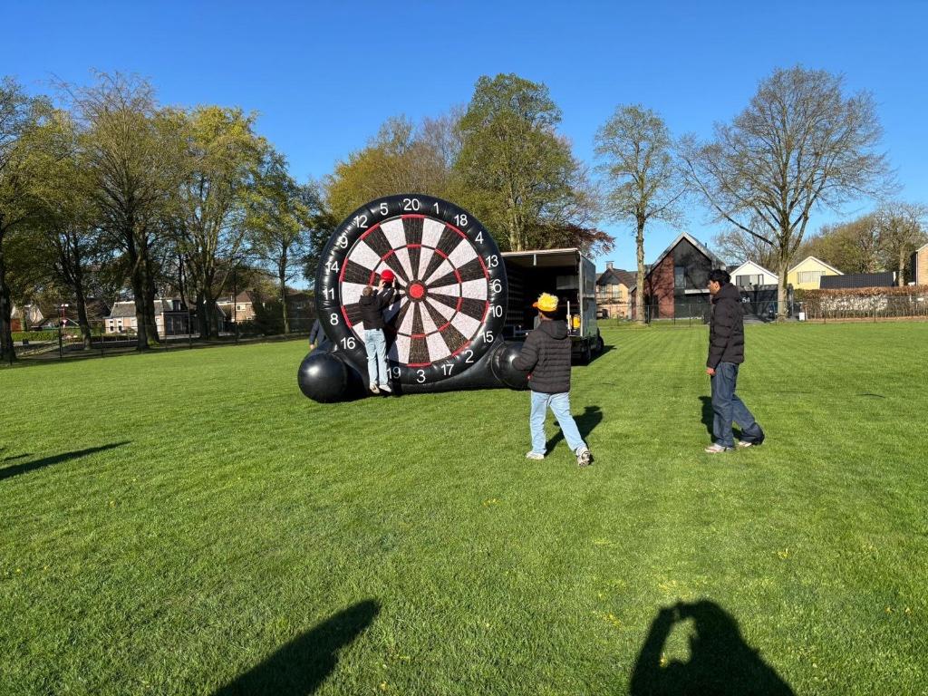 springkussen opblaarbare dartbord, Ophalen, Zo goed als nieuw, Overige