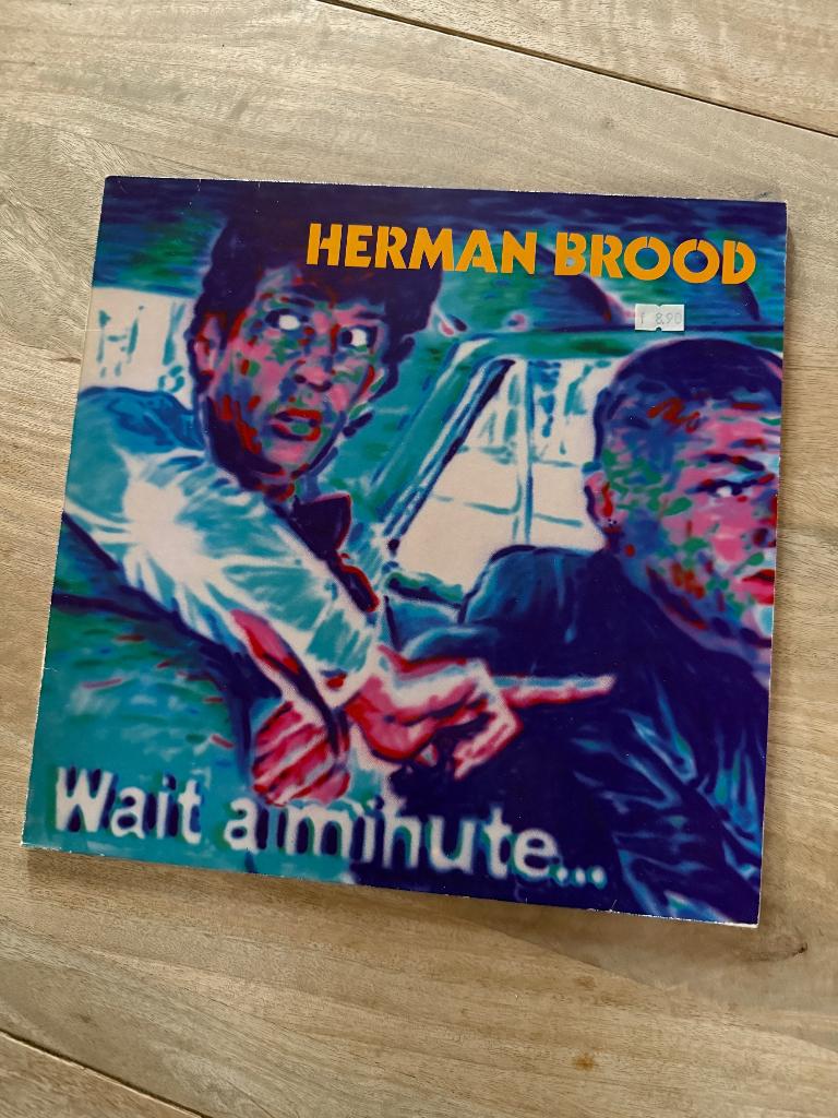 Herman Brood - Wait a minute... LP, Ophalen of Verzenden, Gebruikt, 12 inch, Poprock