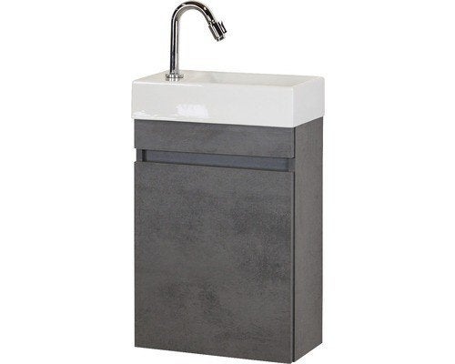 Toiletmeubel Maxim beton antraciet grijs, Ophalen, Minder dan 50 cm, Nieuw, Minder dan 25 cm