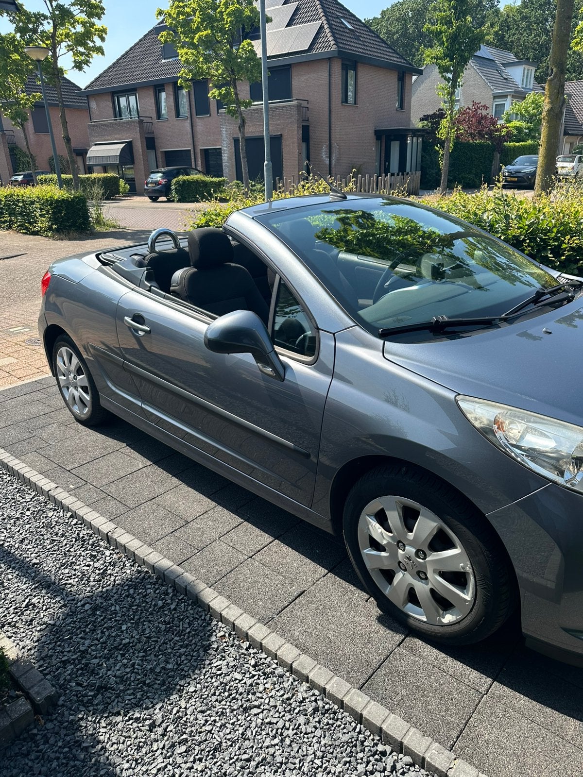 Peugeot 207 1.6 16V CC 88KW 2009 Grijs, Voorwielaandrijving, 15 km/l, 4 cilinders, Cabriolet