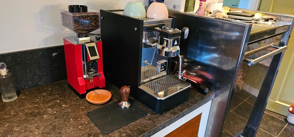 Stone Light espressomachine & Eureka Mignon Turbo, Witgoed en Apparatuur, Stoompijpje, Ophalen of Verzenden, Zo goed als nieuw