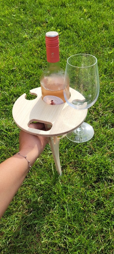 Wijntafeltje picknick, Huis en Inrichting, Minder dan 45 cm, Minder dan 55 cm, Verzenden, Picknick