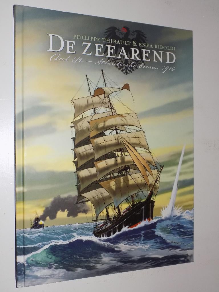 De Zeearend - 01_HC_Atlantische Oceaan 1916, Eén stripboek, Ophalen of Verzenden, Zo goed als nieuw
