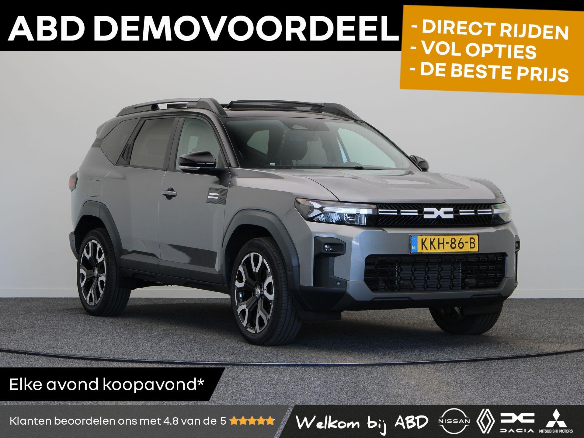 Dacia Bigster Hybrid 155pk Limited Edition | Panoramisch dak, Stof, Euro 6, Origineel Nederlands, Bedrijf