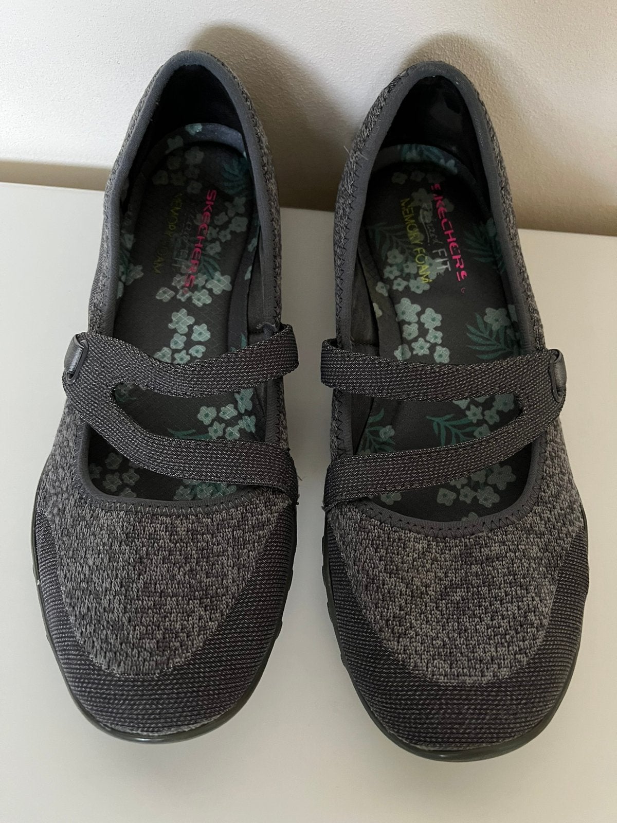 Grijze ballerina’s maat 38 (Skechers), Kleding | Dames, Schoenen, Zo goed als nieuw, Grijs, Ballerina's, Ophalen of Verzenden