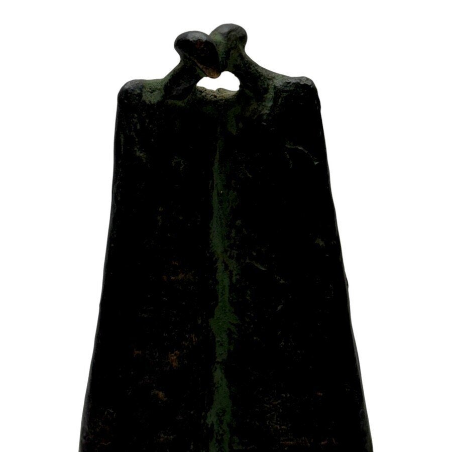 Tjikkie kreuger twee mensfiguren, Minder dan 20 cm, Ophalen of Verzenden, Brons, Beeld