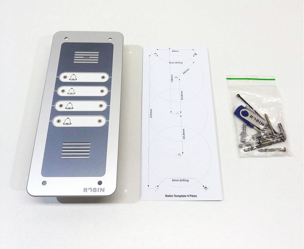 ROBIN COMPACT SIP INBOUW INTERCOM  (zonder inbouwbak), Niet ingevuld, Nieuw, Niet ingevuld, Ophalen