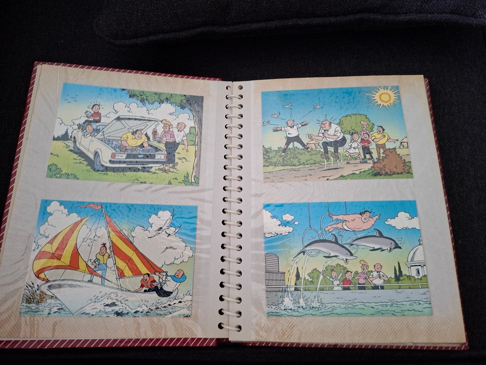 2 fotoalbums Suske & Wiske verzameling, Ophalen of Verzenden, Suske en Wiske, Gebruikt, Overige typen