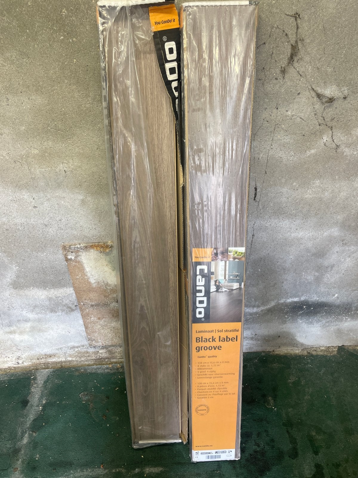 1,5 pak CanDo laminaat Black Label Groove, 50 tot 150 cm, Nieuw, Ophalen of Verzenden, Minder dan 5 m²