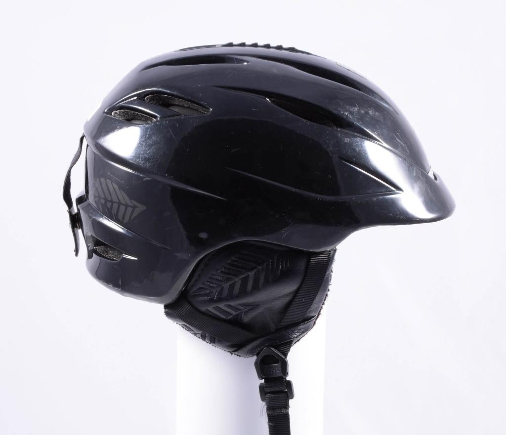 55 56 skihelm/snowboardhelm GIRO BLACK, verstelbaar, Overige merken, Gebruikt, Overige typen, Ophalen of Verzenden