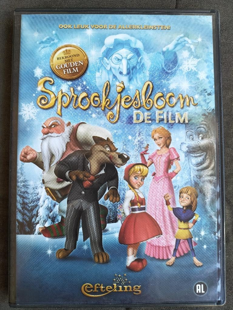 Efteling Sprookjesboom - De film, Cd's en Dvd's, Dvd's | Kinderen en Jeugd, Zo goed als nieuw, Film, Alle leeftijden, Ophalen of Verzenden
