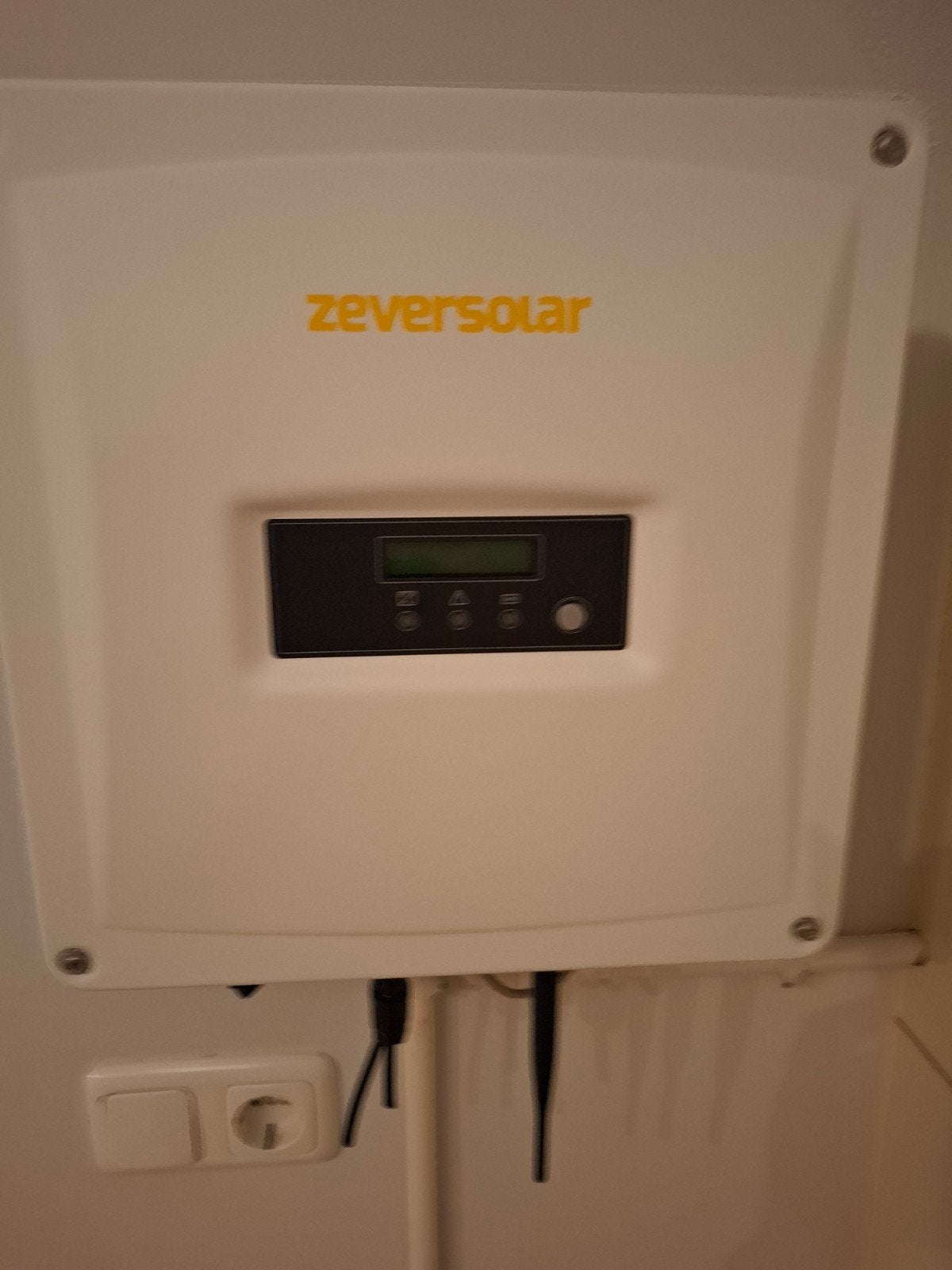 ZeverSolar Zeverlution 3000S omvormer - Zo goed als nieuw, Ophalen of Verzenden, Zo goed als nieuw