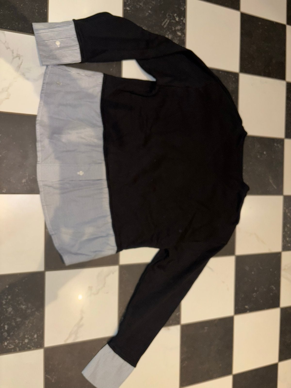 Nukus Beja trui met blouse details - Maat S, Kleding | Dames, Truien en Vesten, Ophalen of Verzenden, Zo goed als nieuw, Maat 36 (S)