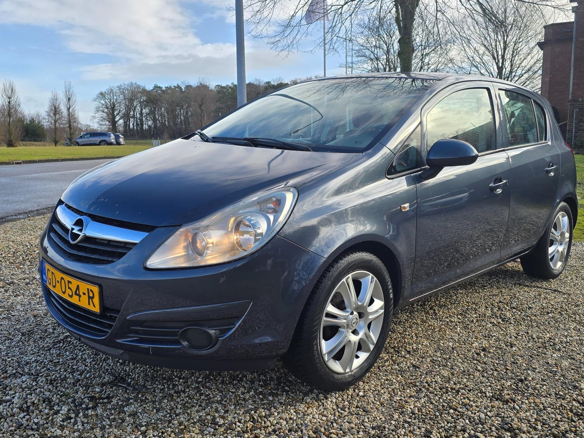 Opel Corsa 1.2-16V Essentia Airco 5-deurs *apk:03-2027*, Auto's, Voorwielaandrijving, 4 cilinders, Blauw, 1229 cc
