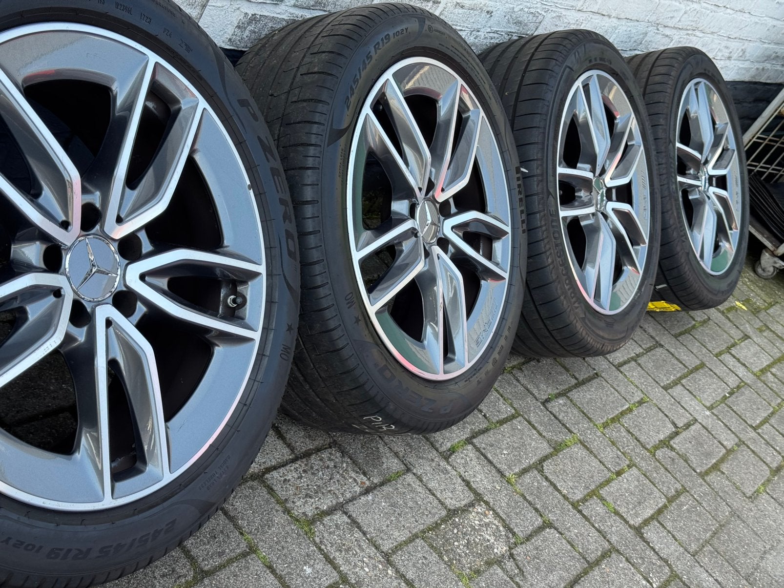 19 inch Mercedes AMG Vito V klasse EQV W447 E-Vito velgen, Banden en Velgen, Zomerbanden, Ophalen, 19 inch