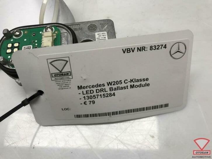 mercedes diverse modellen led drl starter module 1305715284, Gebruikt, Mercedes-Benz AG, Mercedes-Benz, Ophalen of Verzenden