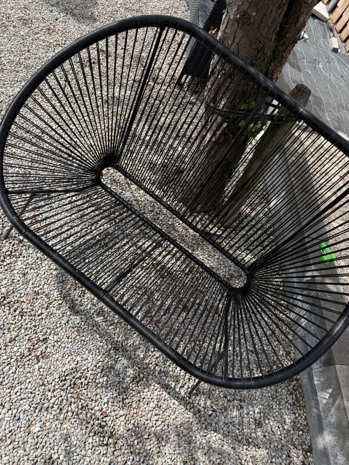 Tuinbankje, Ophalen, Gebruikt