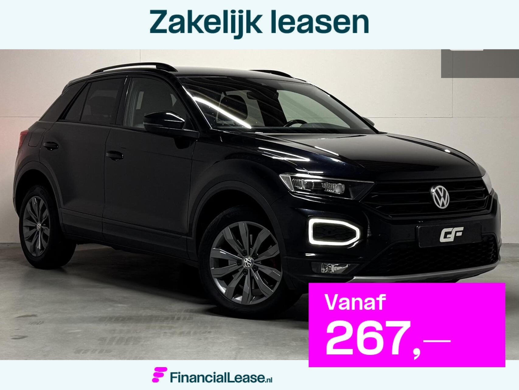 Volkswagen T-Roc Sport Virtual ACC Carplay 116PK NAP, Gebruikt, Met garantie (alle), Zwart, Origineel Nederlands