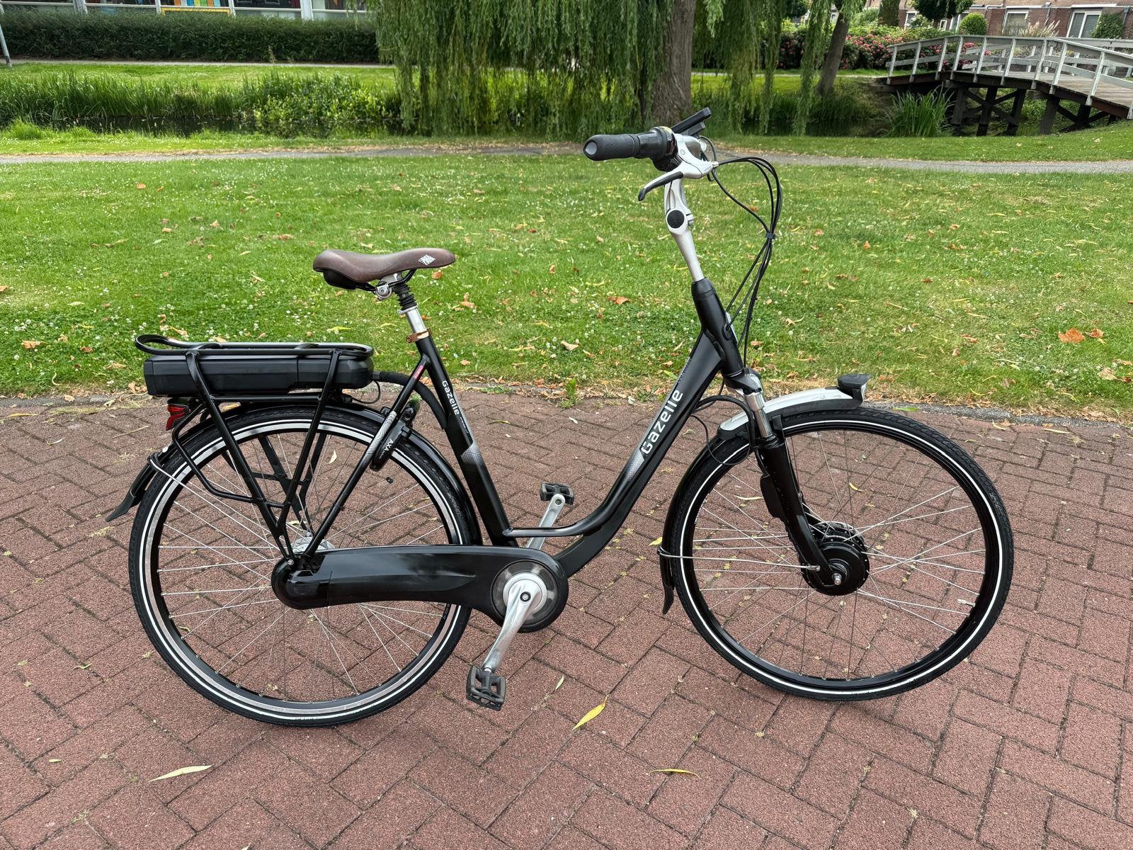 Mooie electrische damesfiets gazelle, 55 tot 59 cm, Ophalen, Zo goed als nieuw, Gazelle