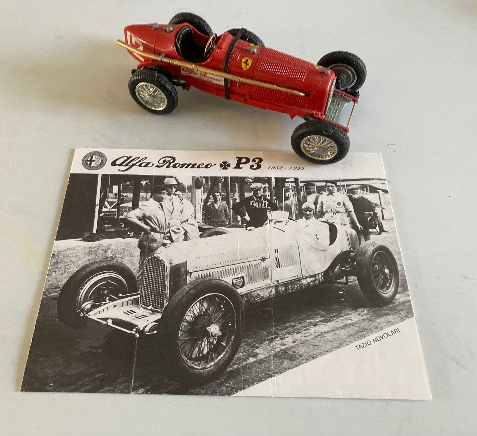 Alfa Roneo P3 scuderia Ferrari schaal 1:20, Ophalen of Verzenden, Gebruikt, Formule 1