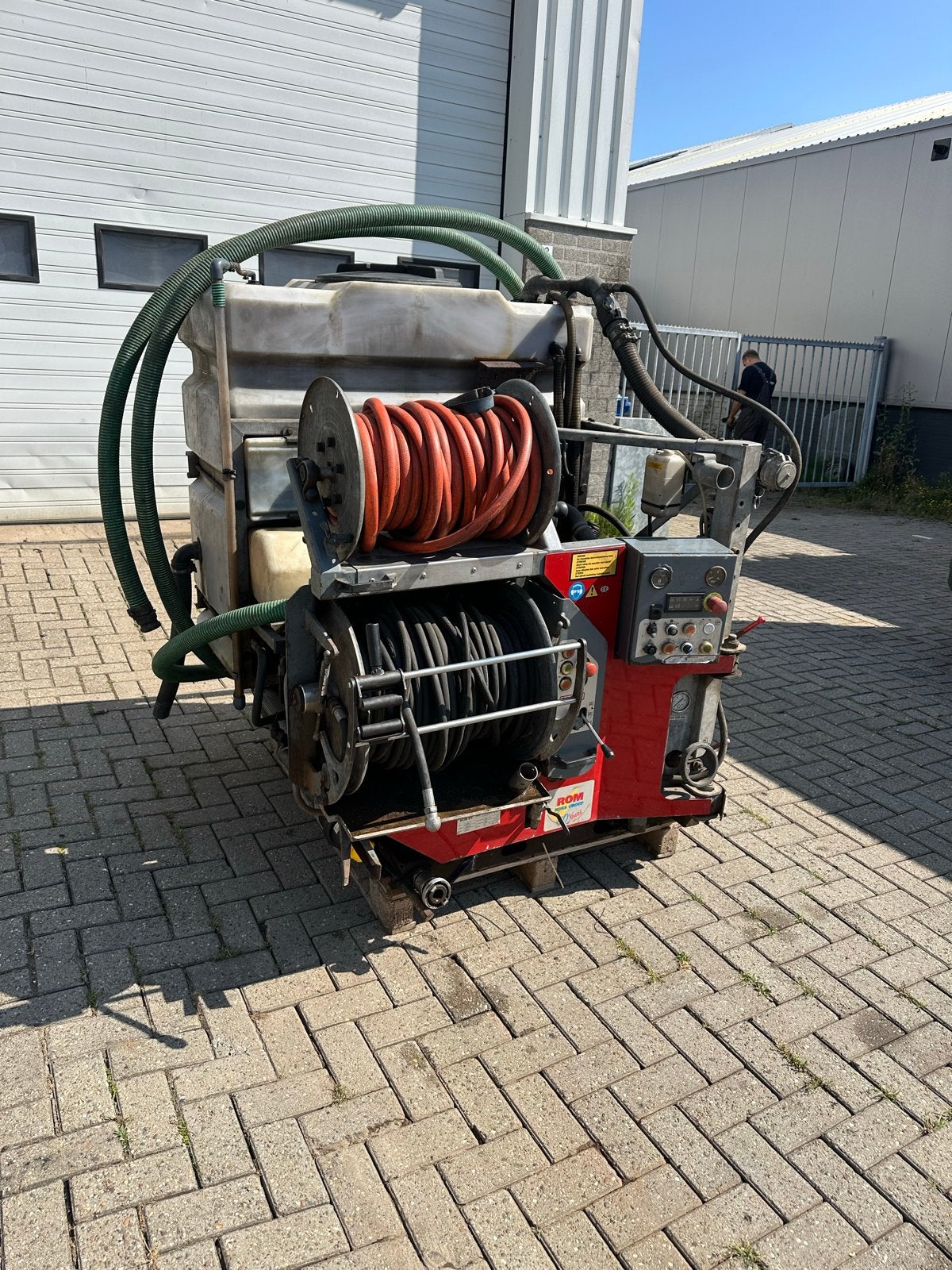 ROM ECOFIT Rioolreinigingsunit - 2010, Ophalen